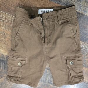 True Craft Men's Tan Cargo Shorts